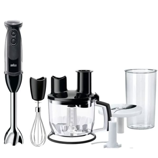 Mixeur Plongeant BRAUN MultiQuick 5 1000W Noir (MQ5275) Mixeur Plongeant BRAUN MultiQuick 5 1000W Noir (MQ5275)